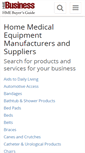 Mobile Screenshot of buyersguide.hme-business.com
